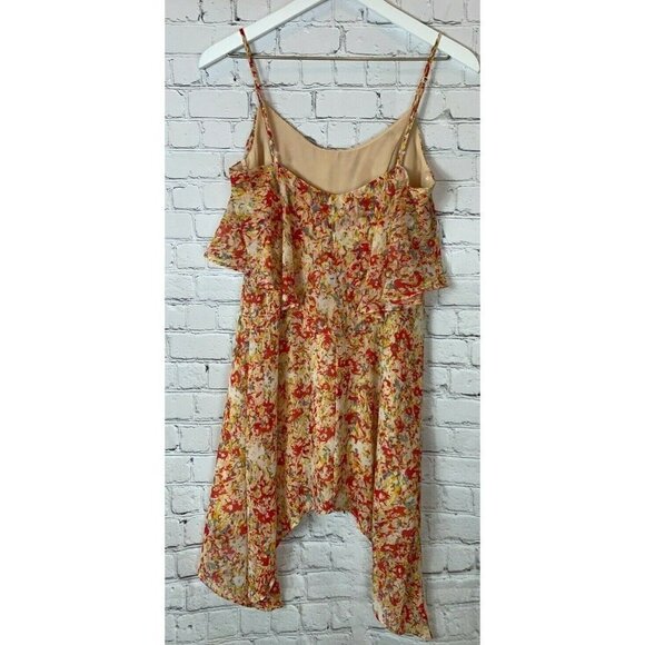 BCBGeneration Womens’ Yellow Red Floral Sundress Dress Size XXS - Picture 7 of 8